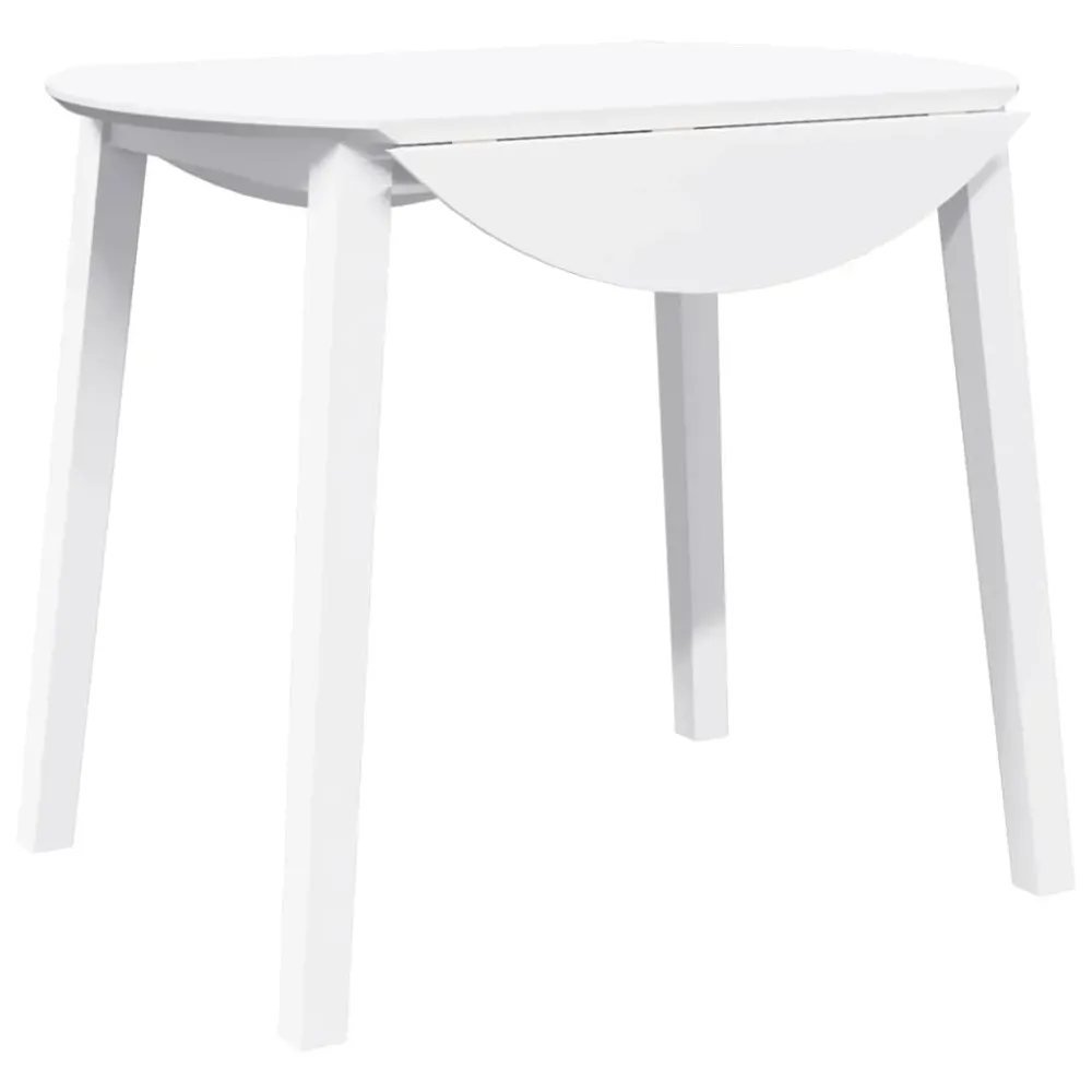 Mesa de comedor Zedro abatible 74x90x90-55 cm Fácil Almacenamiento