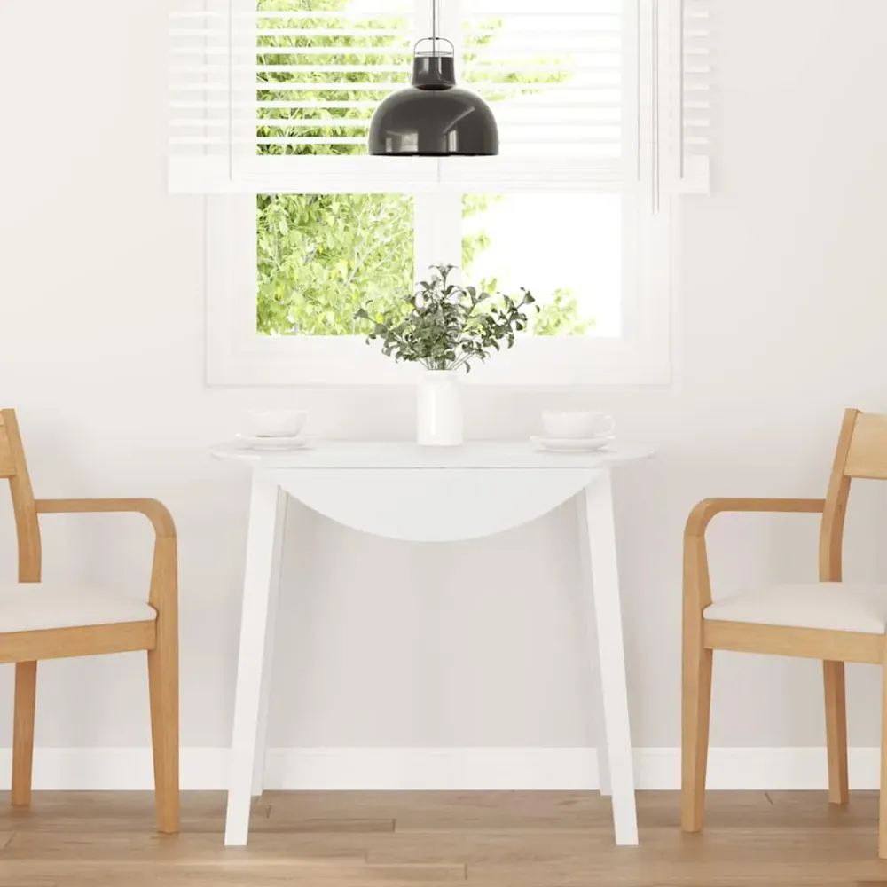 Mesa de comedor Zedro abatible 74x90x90-55 cm Fácil Almacenamiento