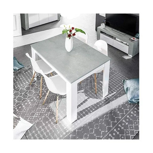 Mesa con Sombrilla Mesa extensible Trend Blanco Nordic / Origin