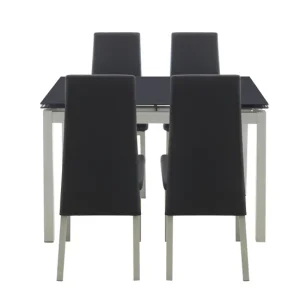 Mesa de Jardín Conjunto de mesa TOKYO extensible con 4 sillas