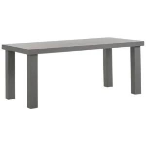 Mesa de Jardín Mesa de comedor de cemento reforzado gris