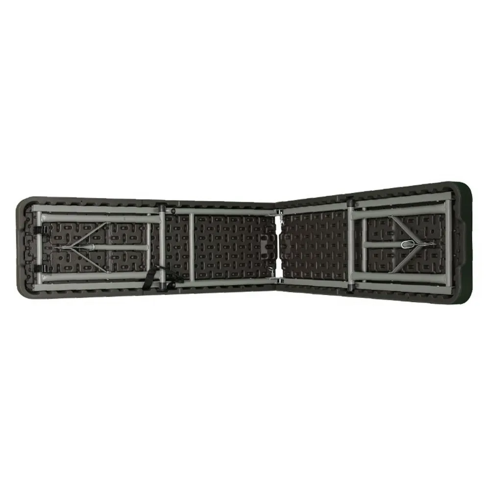 Mesa de Ratán Mesa plegable + set de 2 sillas plegables, perfecto para exteriores
