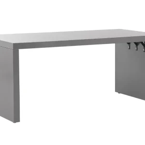 Premium de Aluminio Mesa de jardín taranto 180 cm 90 cm cemento gris