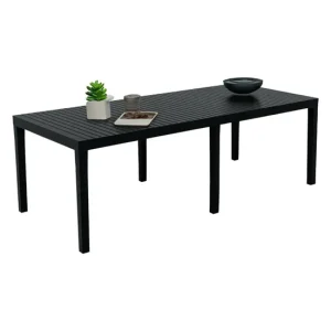 Resistente la Intemperie Mesa de jardín Dmica, Mesa de comedor extensible rectangular, Mesa de jardín extensible 100% Made...