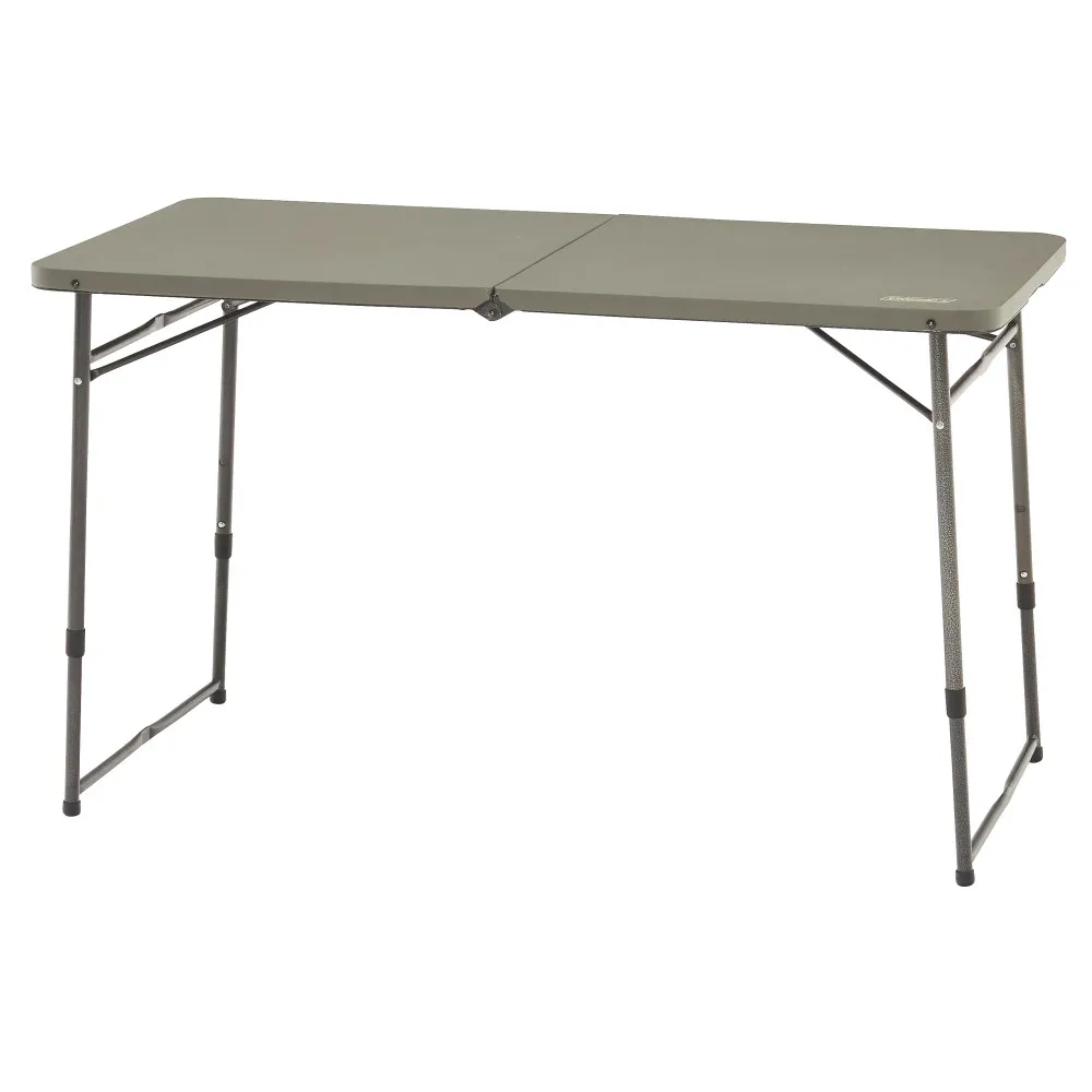 Coleman Mesa Plegable Table Fold Half 4' Dimensiones 150x90x75 cm