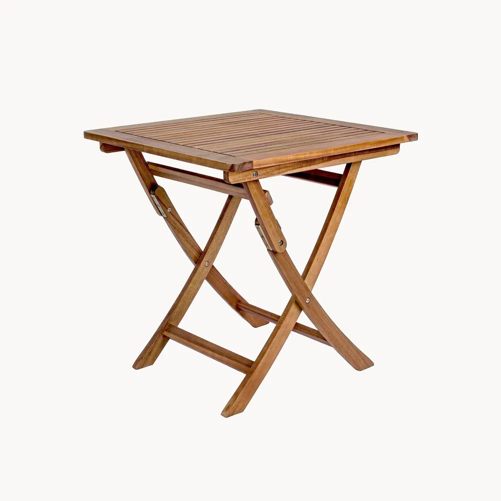 Mesa de balcón plegable Bizzotto NOEMI madera en Aluminio Fundido