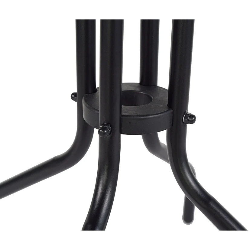 Mesa de balcón serie Lara con 4 Sillas Incluidas