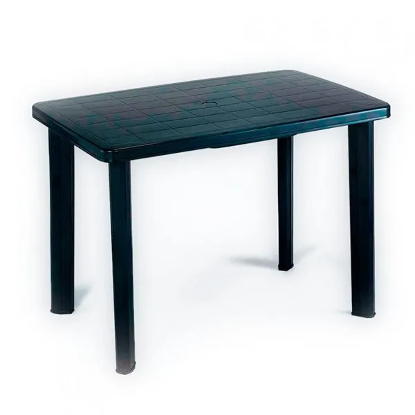 Mesa cuadrada Faretto de jardín antracita 72x101x68 cm