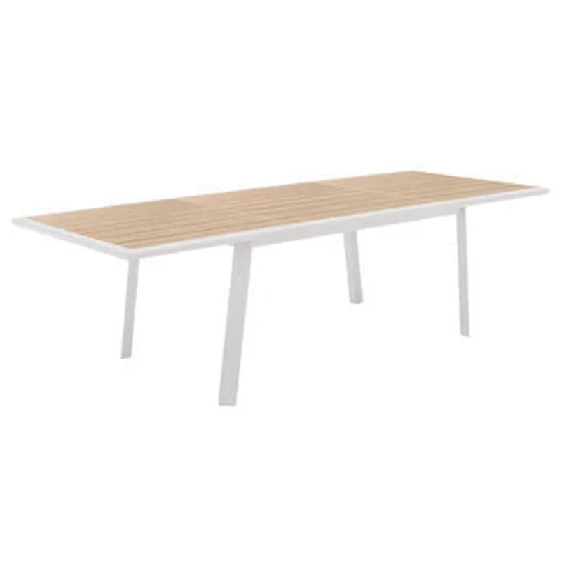 Mesa extensible para jardín Pavanne 10 plazas para 6 Personas