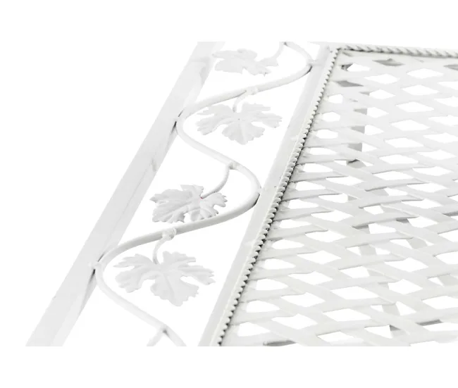 Mesa de Jardín Asina Acero Blanco 60X60X72 cm
