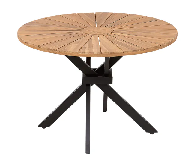 Mesa de jardín Madera Madera clara CISSONE para 6 Personas