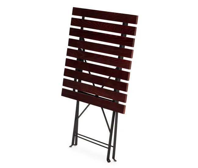 Mesa de Jardín Plegable Agata de Madera y Metálico