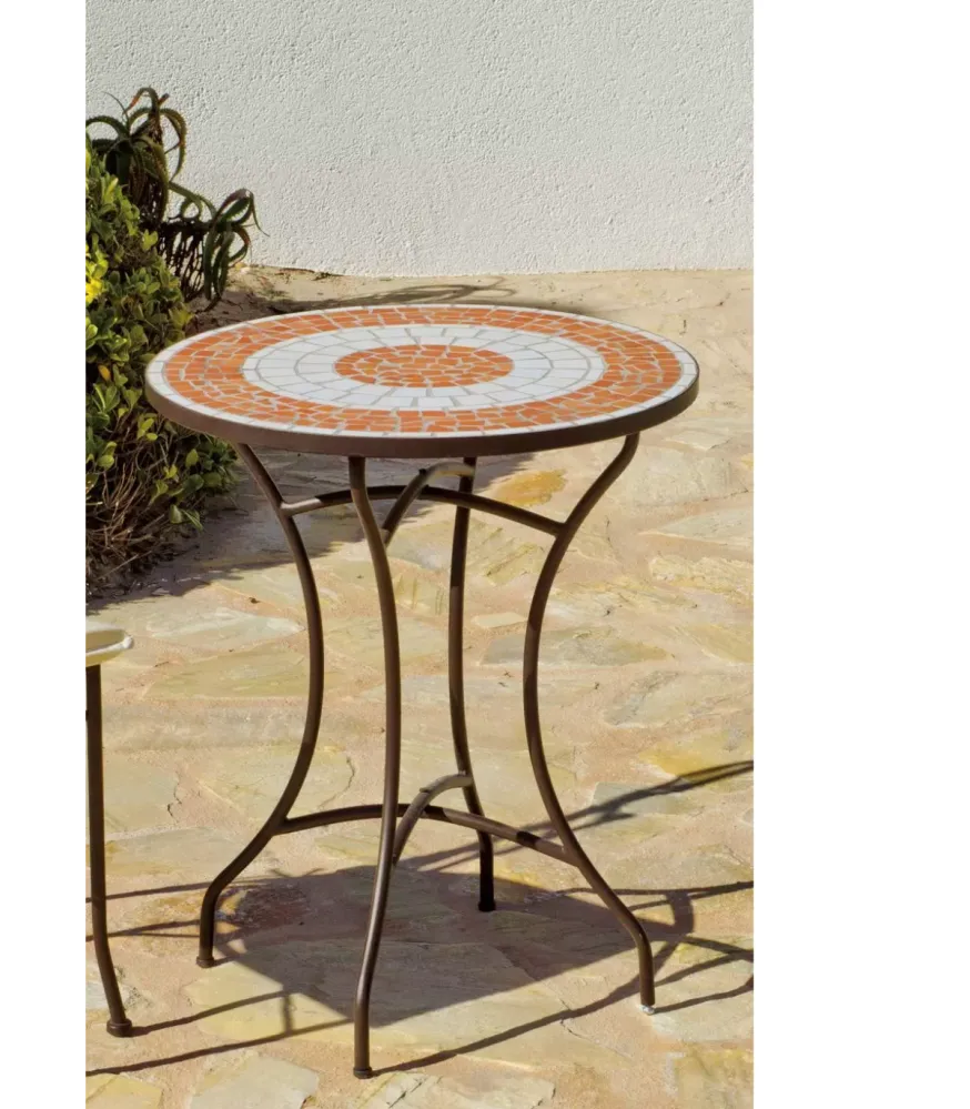 Mesa de mosaico para terraza y jardín málaga refinado Resistente las Manchas