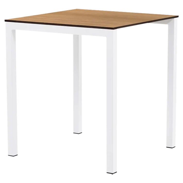 Mesa para Restaurante Cuadrada Metal Auténtico