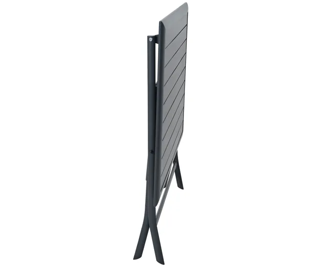 Mesa plegable de jardín HANA gris negro