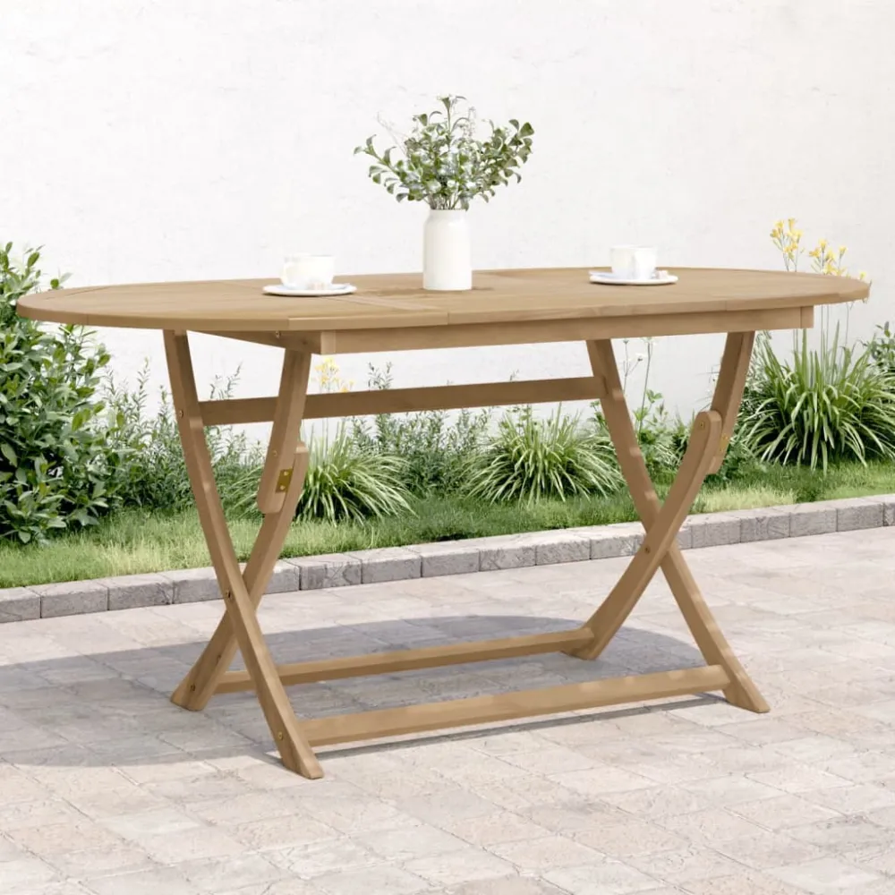 Mesa Plegable Mesa de jardín plegable Malviora | Acacia Nova