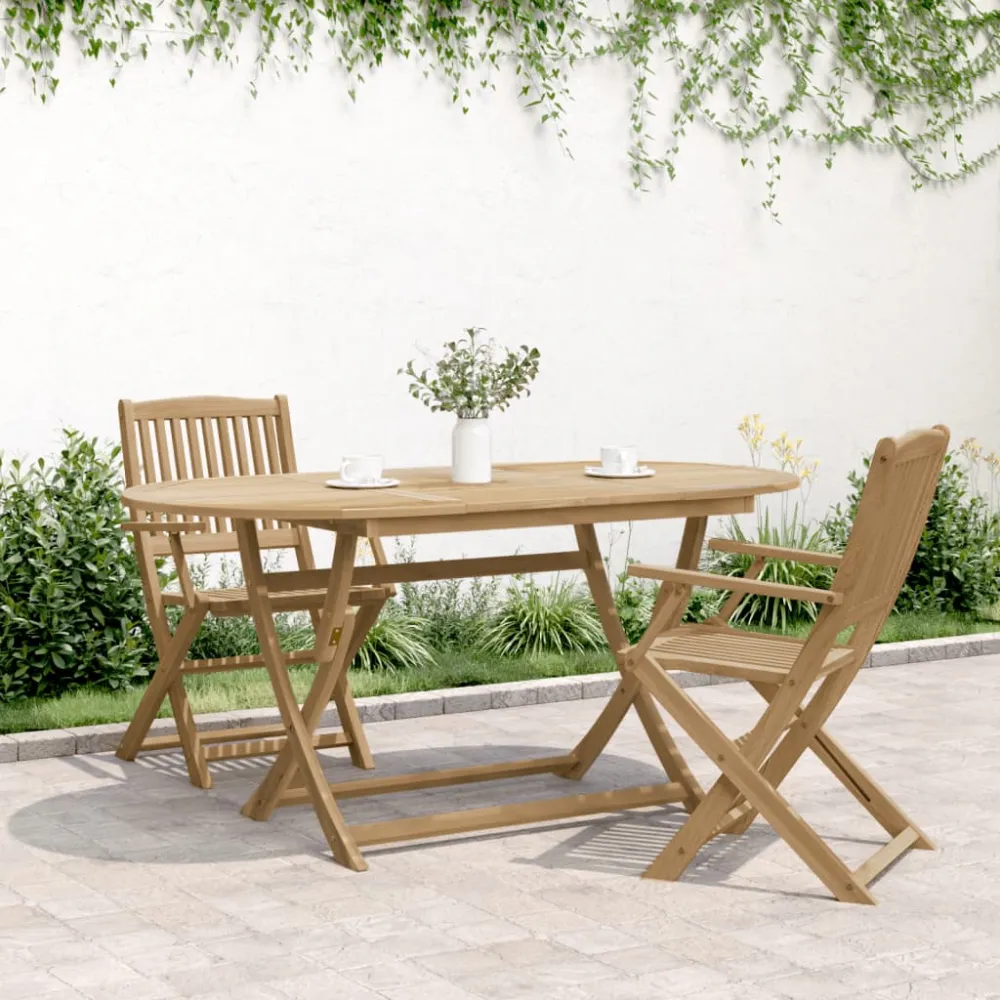 Mesa Plegable Mesa de jardín plegable Malviora | Acacia Nova