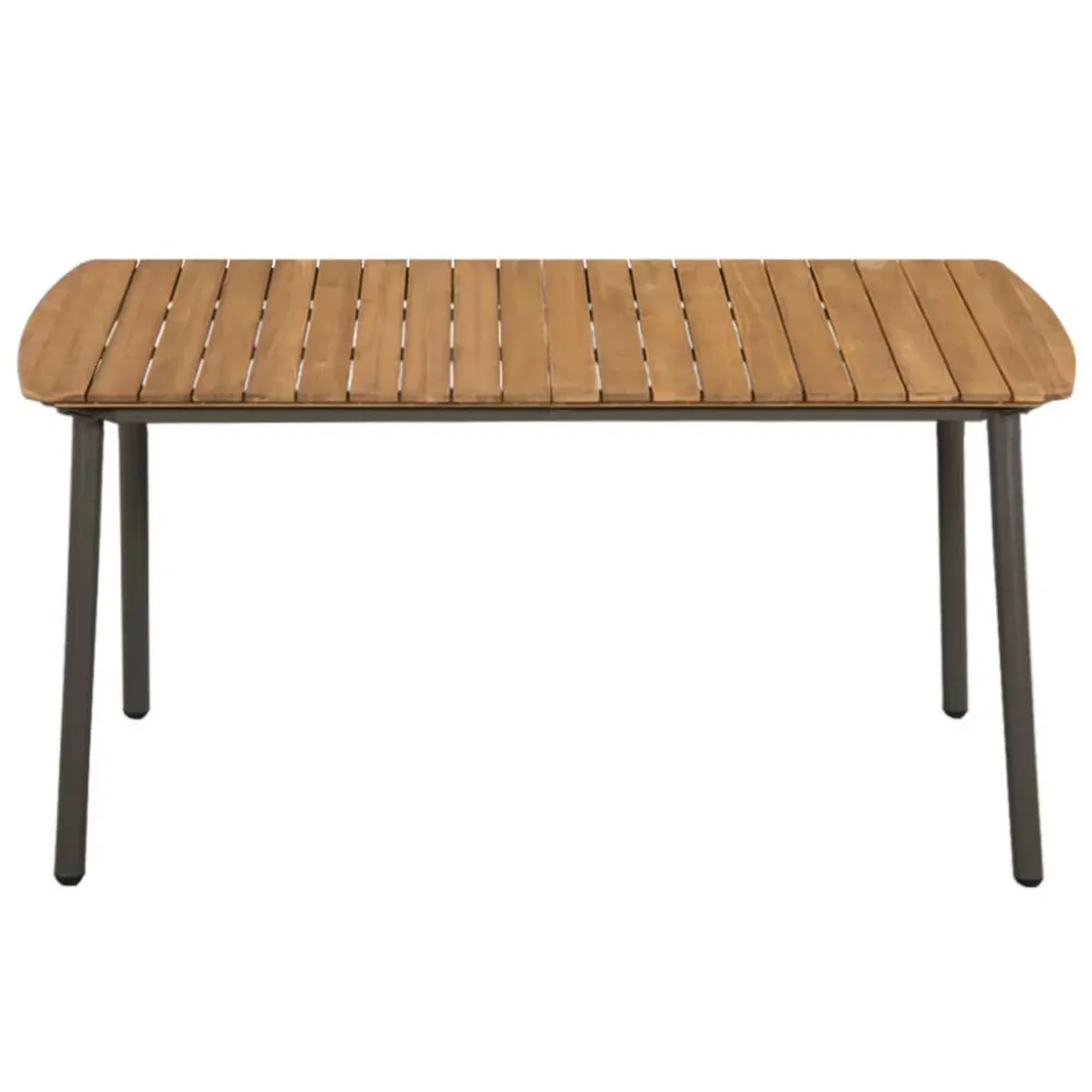 Mesa Plegable Mesa de jardín Ulvorn | Acacia Nova y acero