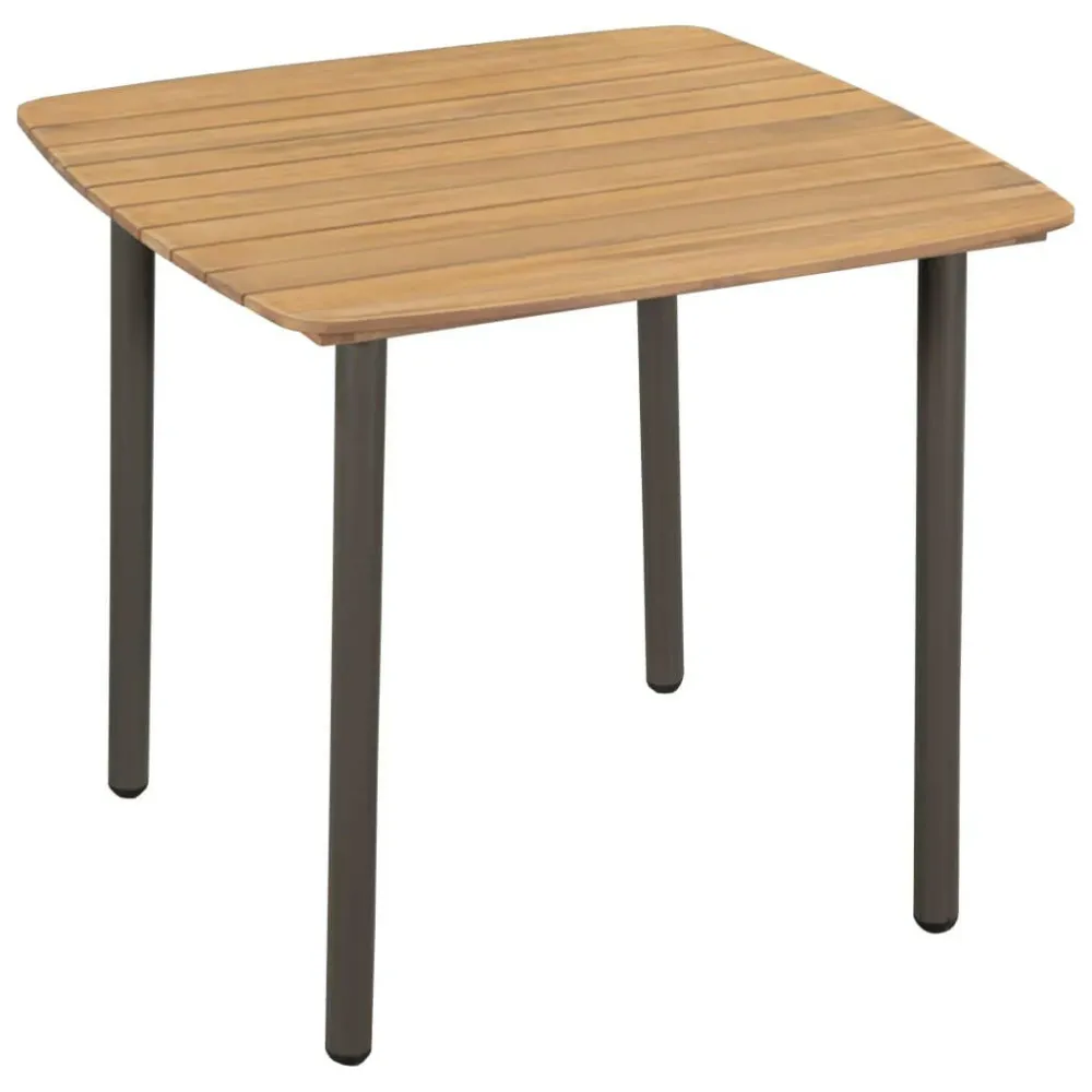Mesa Plegable Mesa de jardín Ulvorn | Acacia Nova y acero