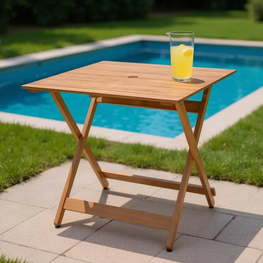 Mesa Plegable Mesa De Madera Plegable Manda