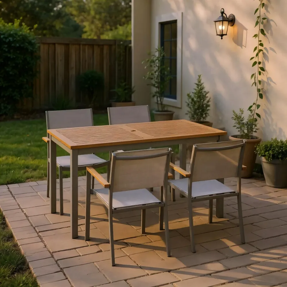 Mesa Plegable Mesa De Madera Rectangular Kingsbury Lynx
