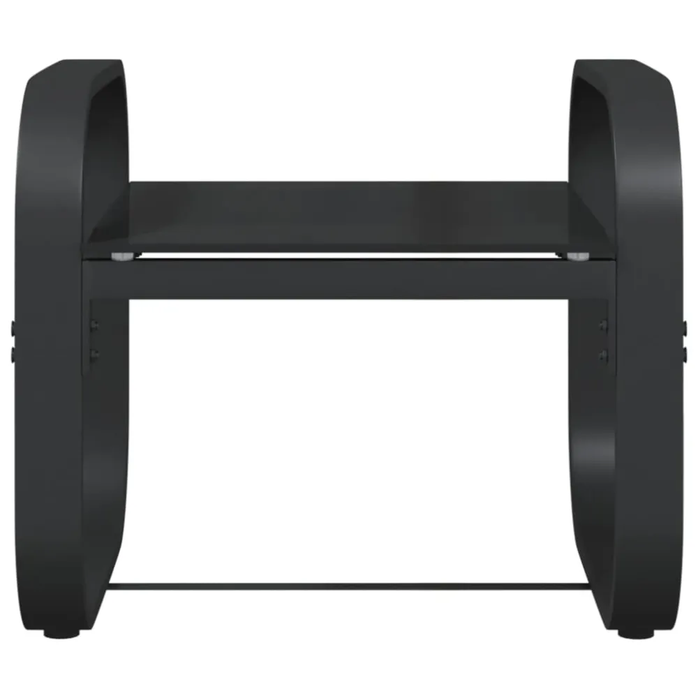 Mesa Plegable vidaXL tumbonas con mesa 2 unidades textilene y aluminio