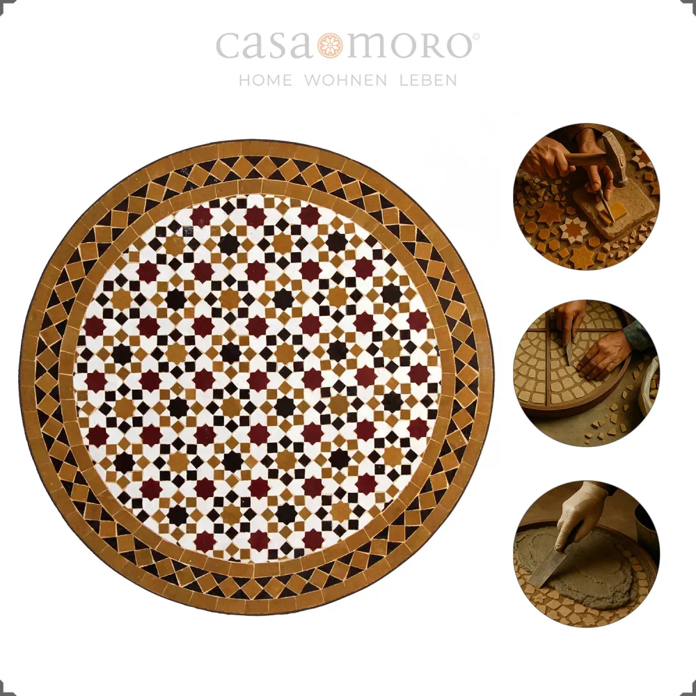 Plegable y Portátil Mesa de balcón, mesa de bistró