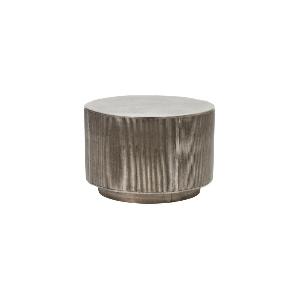Plegable y Portátil Mesa de centro House Doctor, Rota, plata cepillada