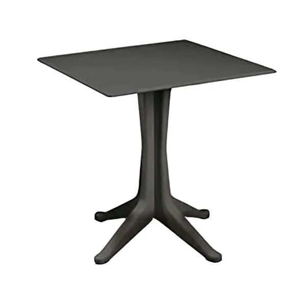 Plegable y Portátil Mesa de exterior Poniente antracita 70x70 cm