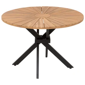 Plegable y Portátil Mesa de jardín Madera Madera clara CISSONE
