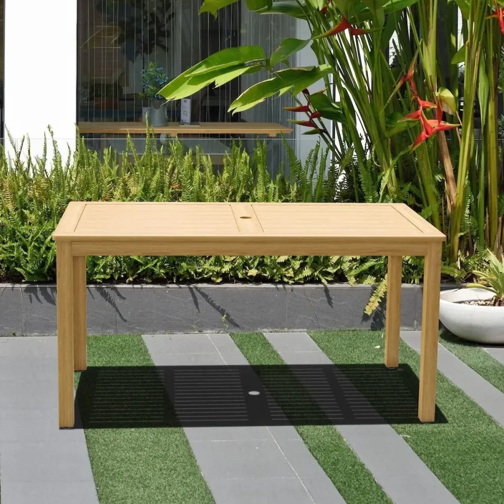 Plegable y Portátil Mesa De Madera Rectangular Orlando