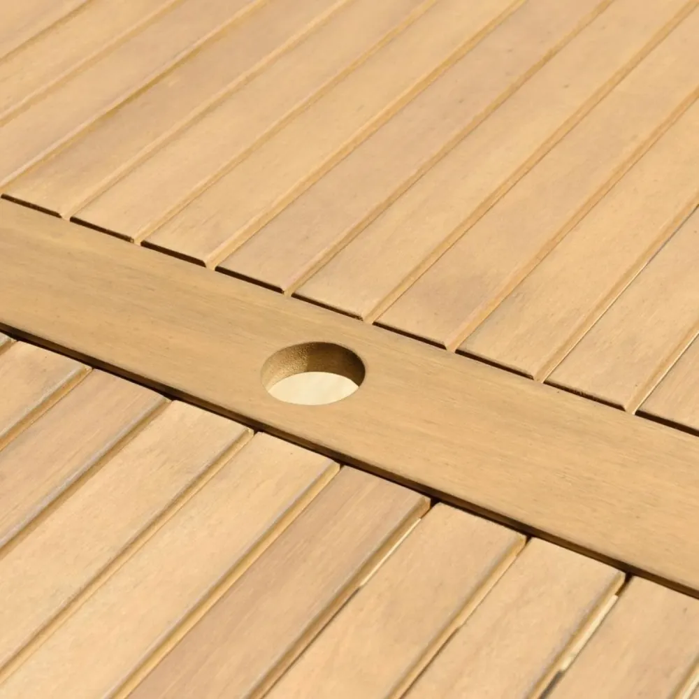 Plegable y Portátil Mesa De Madera Rectangular Orlando