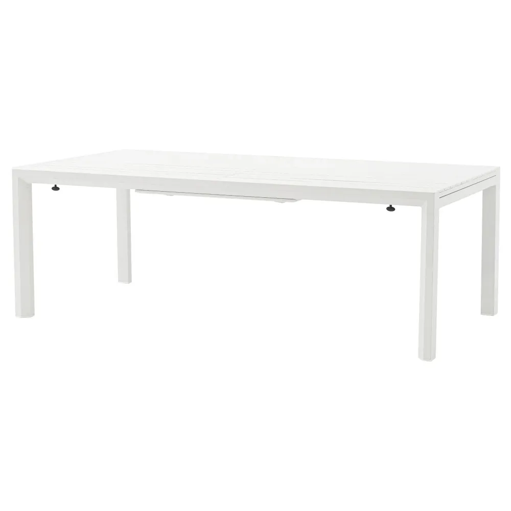 Premium de Aluminio Mesa extensible Noosa 220/340 blanca