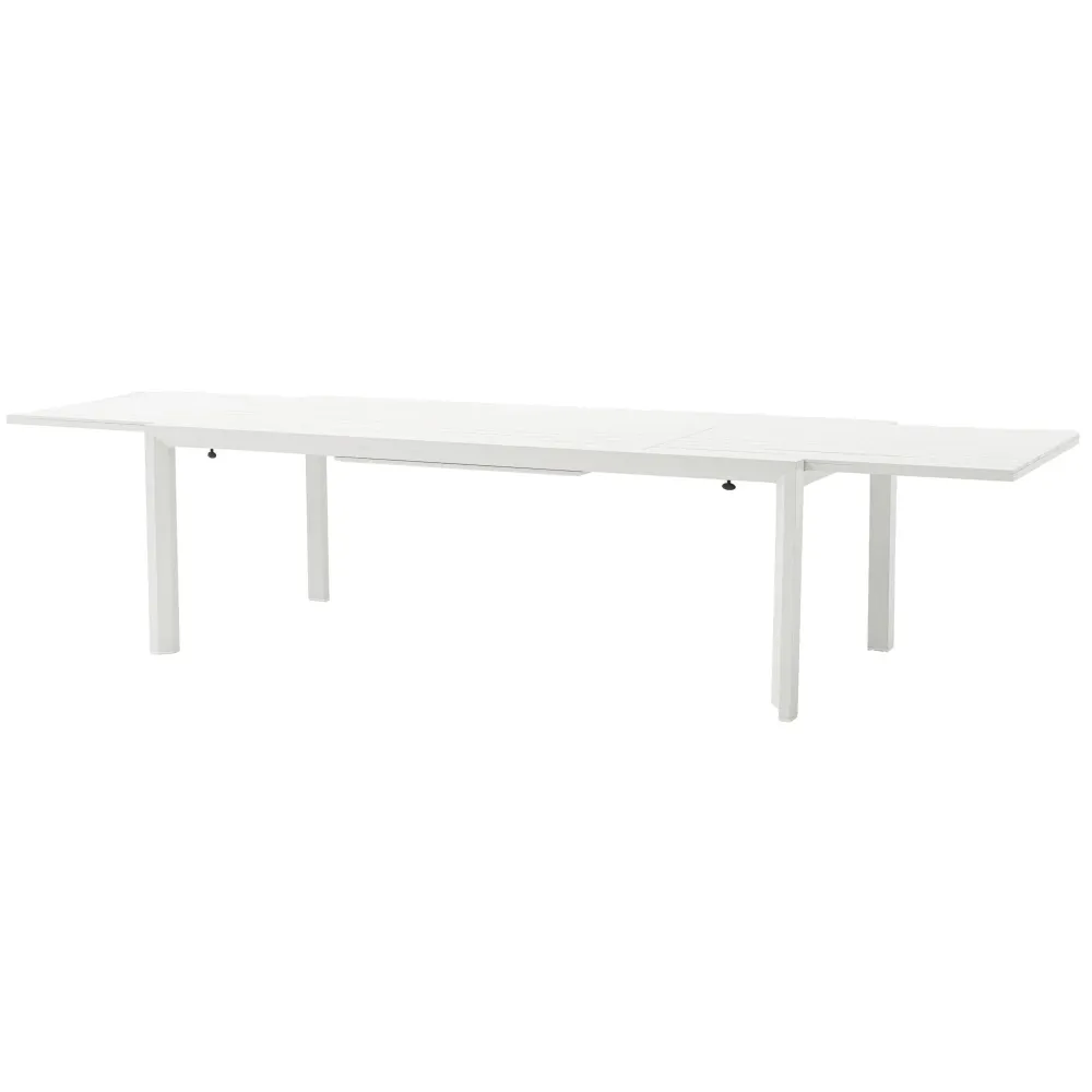 Premium de Aluminio Mesa extensible Noosa 220/340 blanca