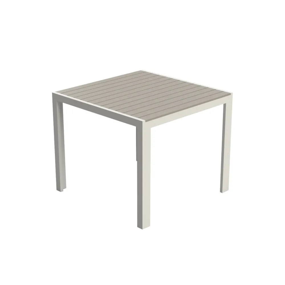 Premium de Aluminio Mesa Florence Cuadrada