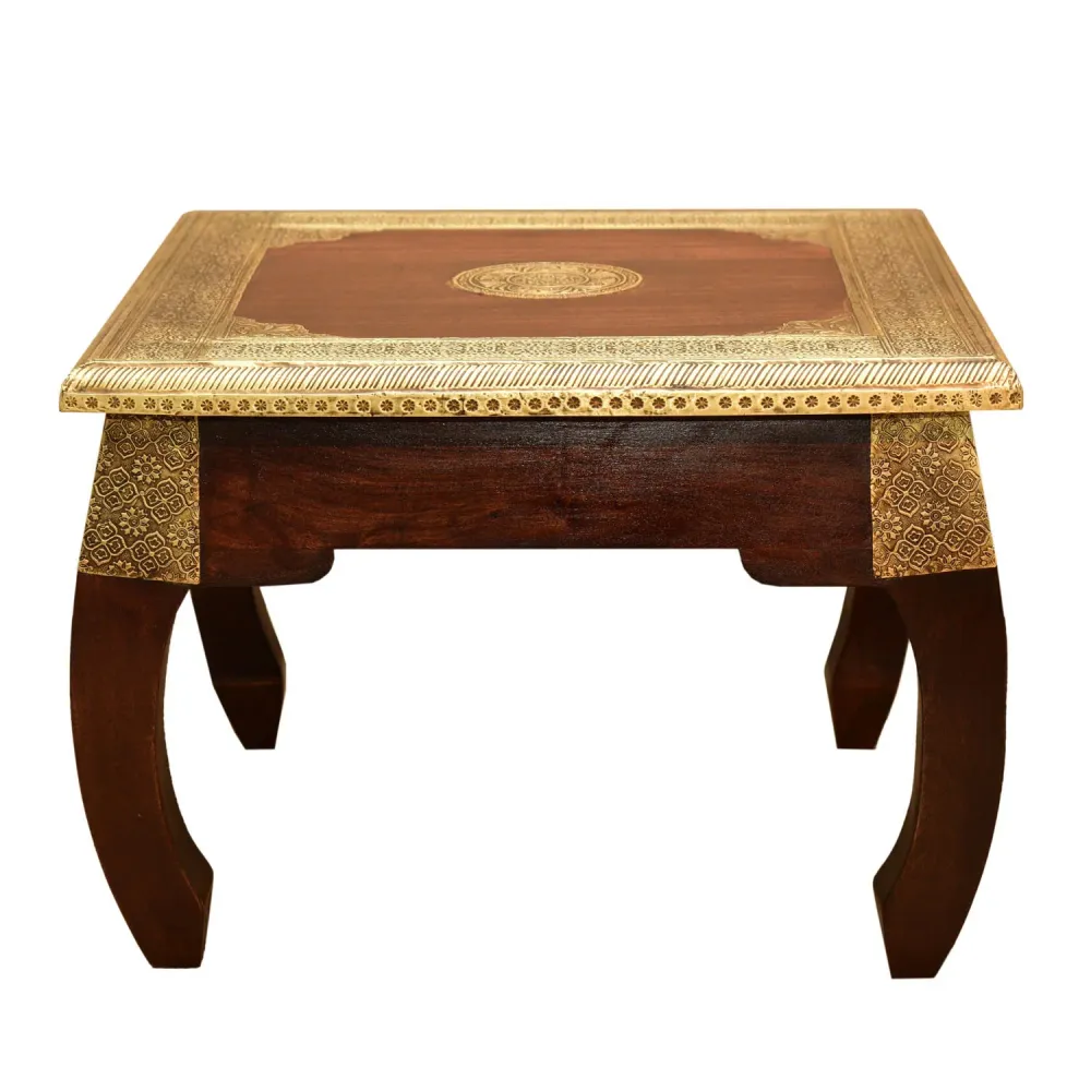 Premium de Aluminio Mesa oriental OPIUMTISCH MESSING L