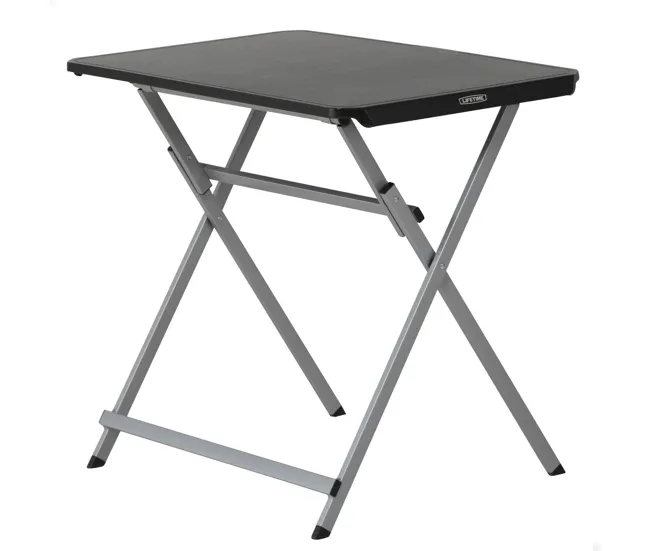 Premium de Aluminio Mesa personal plegable rectangular 75x50,5x66 cm LIFETIME