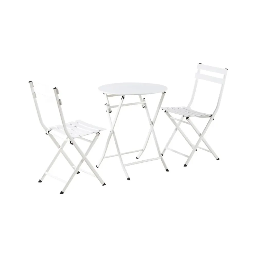 Premium de Aluminio Mesa plegable forma redonda Ø60x71,5 cm