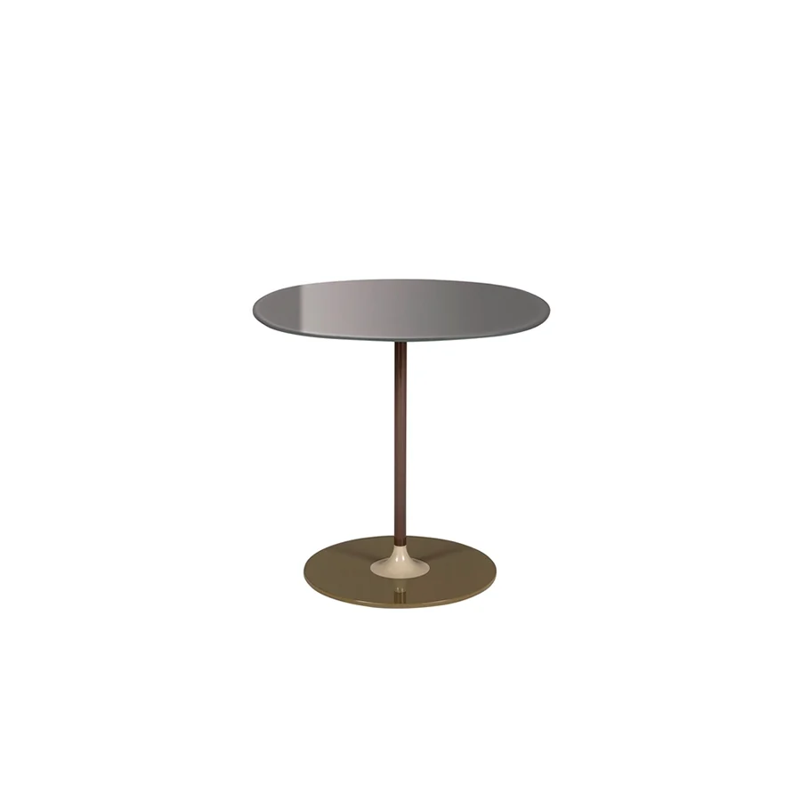 Thierry Table Medium Argénteo para Terraza y Balcón