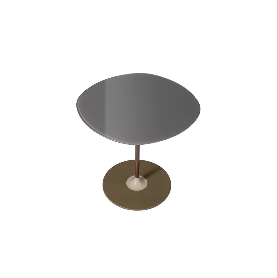 Thierry Table Medium Argénteo para Terraza y Balcón