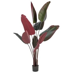 Escultura Decorativa Planta artificial en maceta 170 cm BANANA TREE