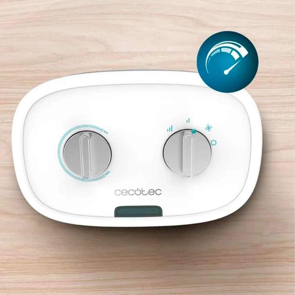 Calefactor ventilador Cecotec ReadyWarm 2050 Max Force Rotate Nieve 2000W oscilante blanco