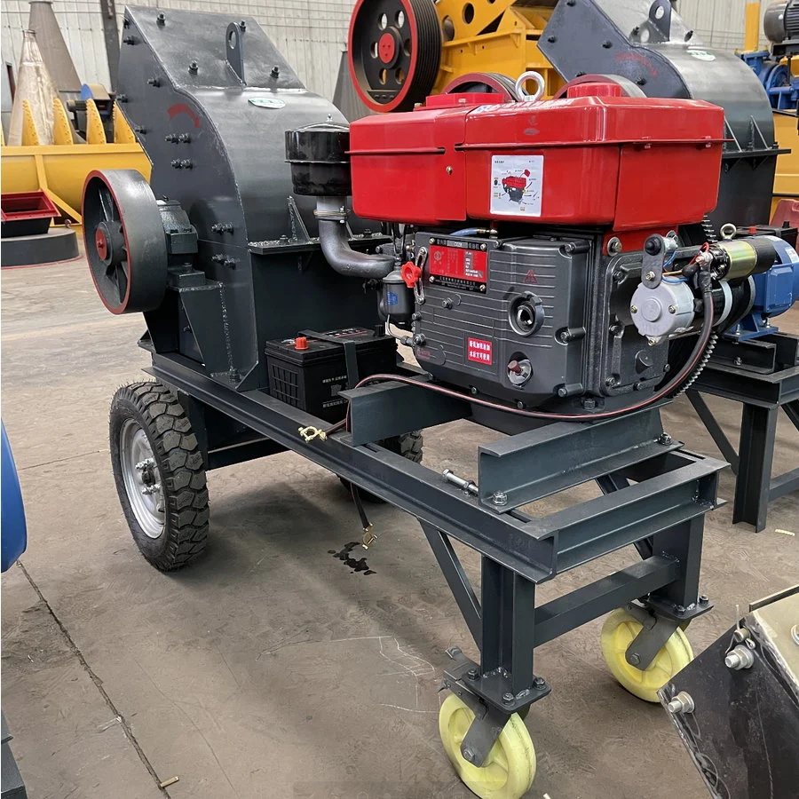 MN Chancador martillos movil PC500x300 diesel 22hp $6.5M (salida 1-30mm) minero mineral portatil (escombros arena vidrios...