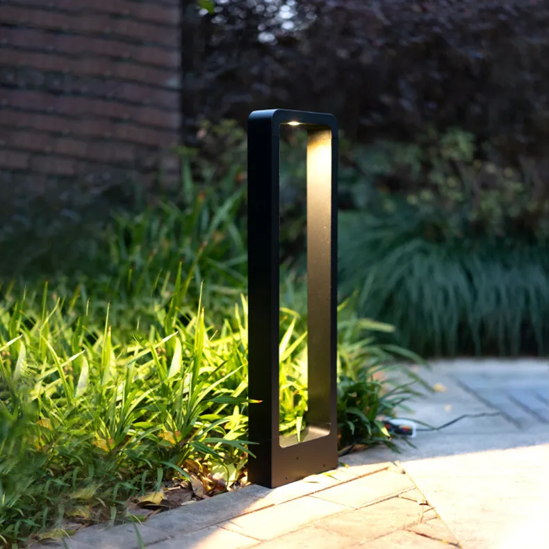 Cultivador Eléctrico Bolardo LED 10w para caminos, exterior, ip65, 65cm, luz cálida