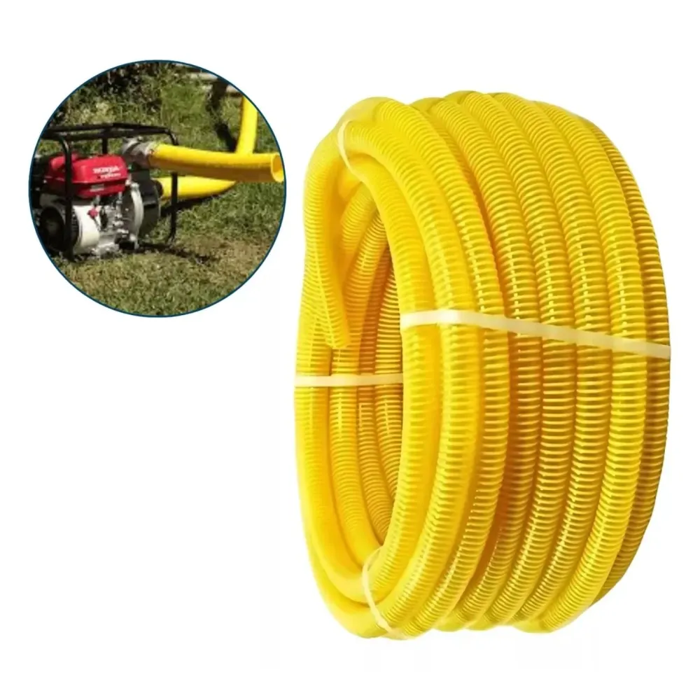 Cultivador Eléctrico Manguera De Succion Motobomba 1 1/2 Pulgada 10 Metros Dicas