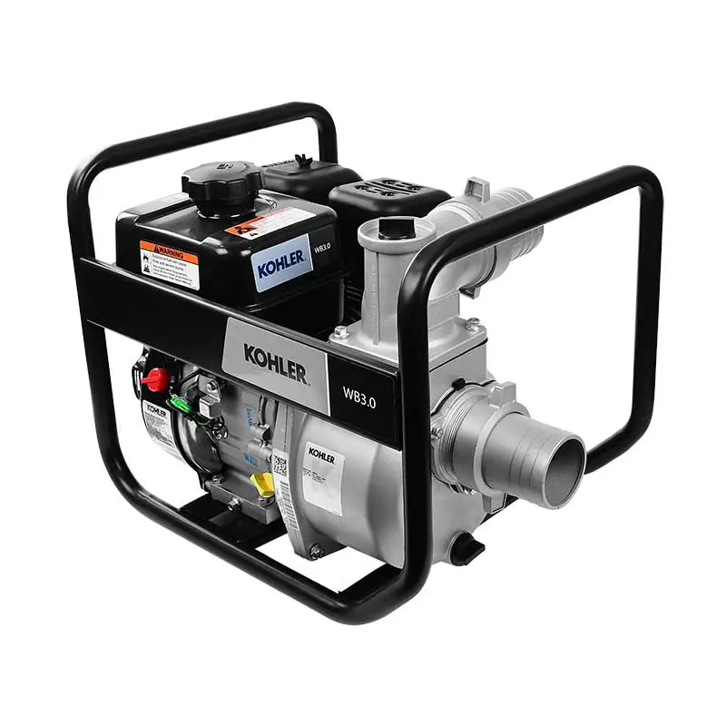 Motobomba Gasolina 3" x 3", Kohler | 1400W | Profundidad Ajustable