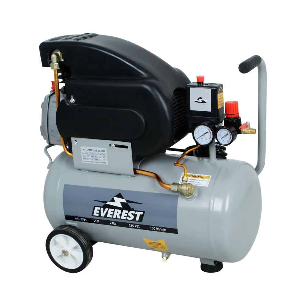 Motocultor para Huerto Motocompresor 24 litros 2hp 220v EVEREST WD-2024