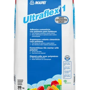 Motor de 4 Tiempos Mortero Con Polimero Gris - Mapei Ultraflex 1 20Kg
