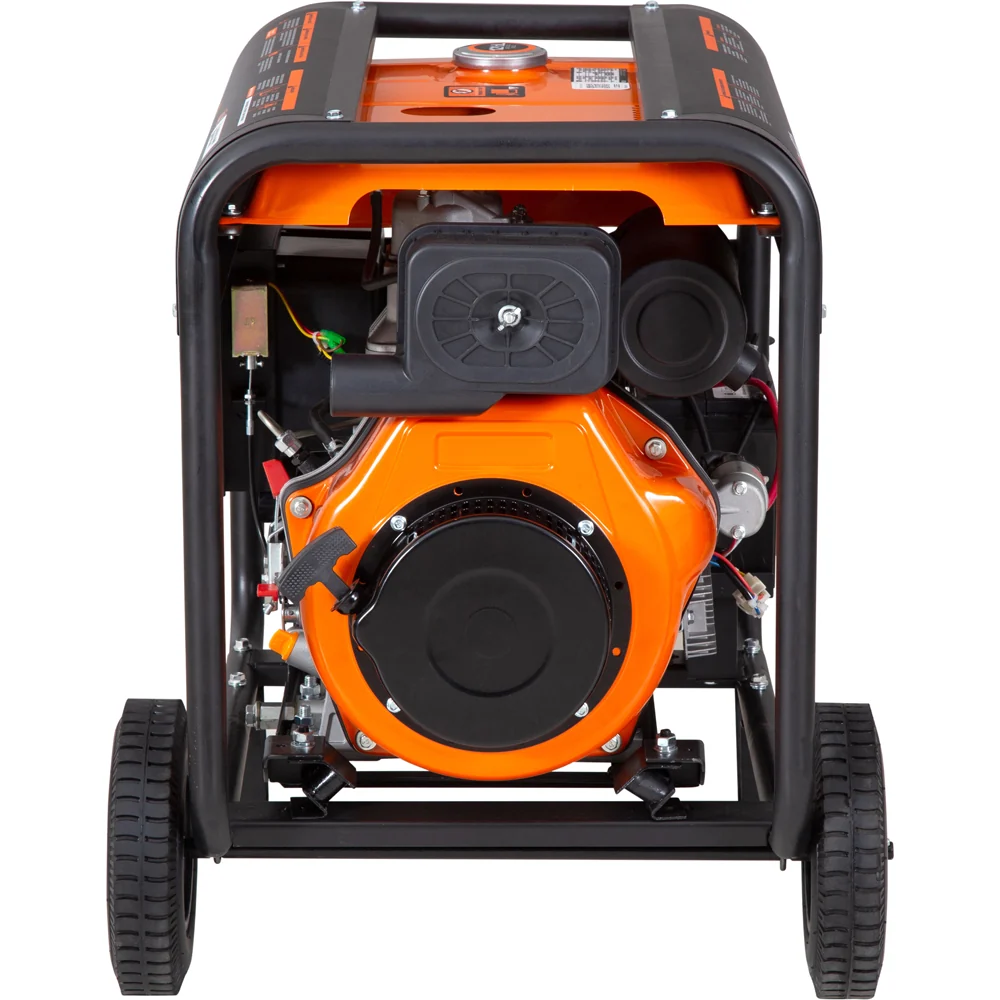 MOTOSOLDADOR ABIERTO DIESEL – 200A GW220D con 4 Fresas de Acero