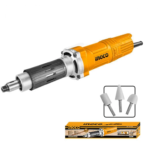 Mototool 110/120V 60Hz 550W 29000 Rpm 1/4" INGCO UPDG5501 con Protección de Seguridad